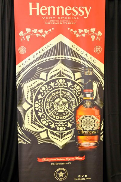 Hennessy Cognac VS Shepard Fairey Limited Edition OBEY