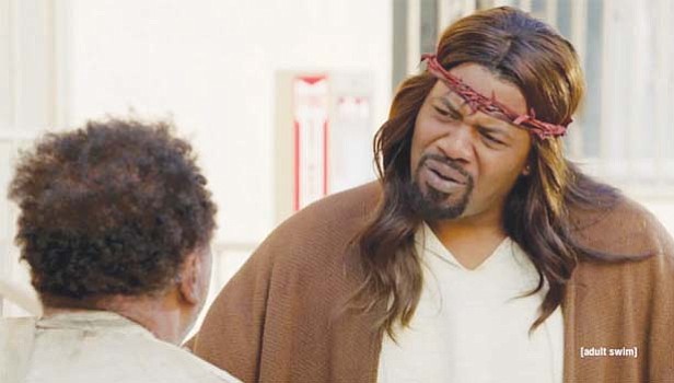 Gerald "Slink" Johnson plays the role of Black Jesus.