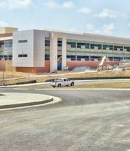 Huguenot High School under construction set to open January 2015.