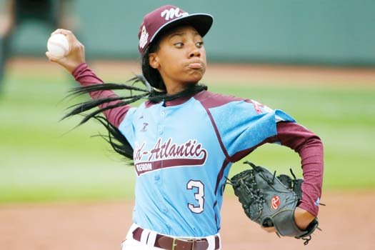 Mo’Ne Davis is taking the sporting world by storm with her pitching in the Little League World Series.