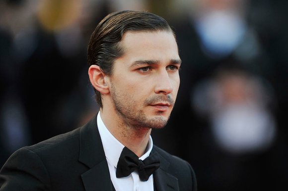Actor Shia LaBeouf has brought a performance-art piece against President Donald Trump to New Mexico's largest city.