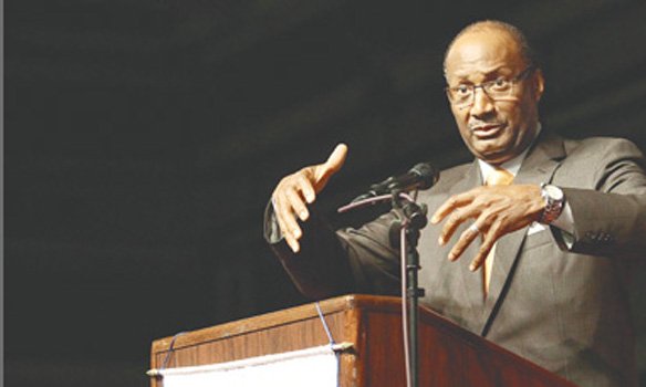 President-elect Rev. Jerry Young gives his first speech Friday in New Orleans at the National Baptist Convention USA, the largest group of black Christians in the United States.