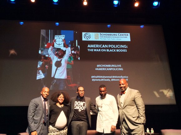 A fired up crowd gathered last week at the Schomburg Center for Research in Black Culture for a town hall ... A fired up crowd gathered last week at the Schomburg Center for Research in Black Culture for a town hall ...