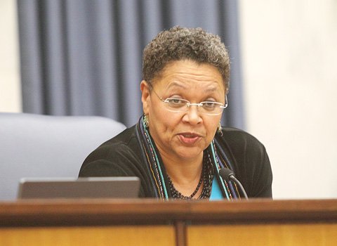 Ellen F. Robertson is frustrated after a year of trying and failing to win School Board support to replace Overby-Sheppard ...