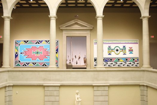 A renowned South African artist has put her personal touch on the Virginia Museum of Fine Arts’ permanent collection.