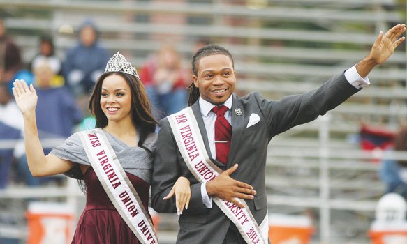 2013 VUU Homecoming King and Queen