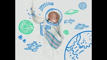 "From the NICU to the Moon" envisions prenatal babies in future professions. "From the NICU to the Moon" envisions prenatal babies in future professions.