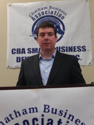 Dennis Foldenauer, Economic Development Specialist, Small Business Administration (SBA) Illinois District Office.