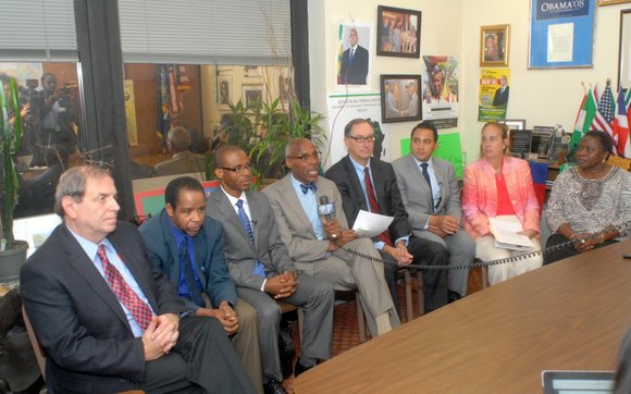 This Tuesday, Mayor Bill de Blasio told a gathering at an Ebola education forum at the Jacob Javits Center, “This ... This Tuesday, Mayor Bill de Blasio told a gathering at an Ebola education forum at the Jacob Javits Center, “This ...