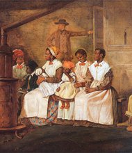 Slavery Waiting to be Sold by Eyre Crowe