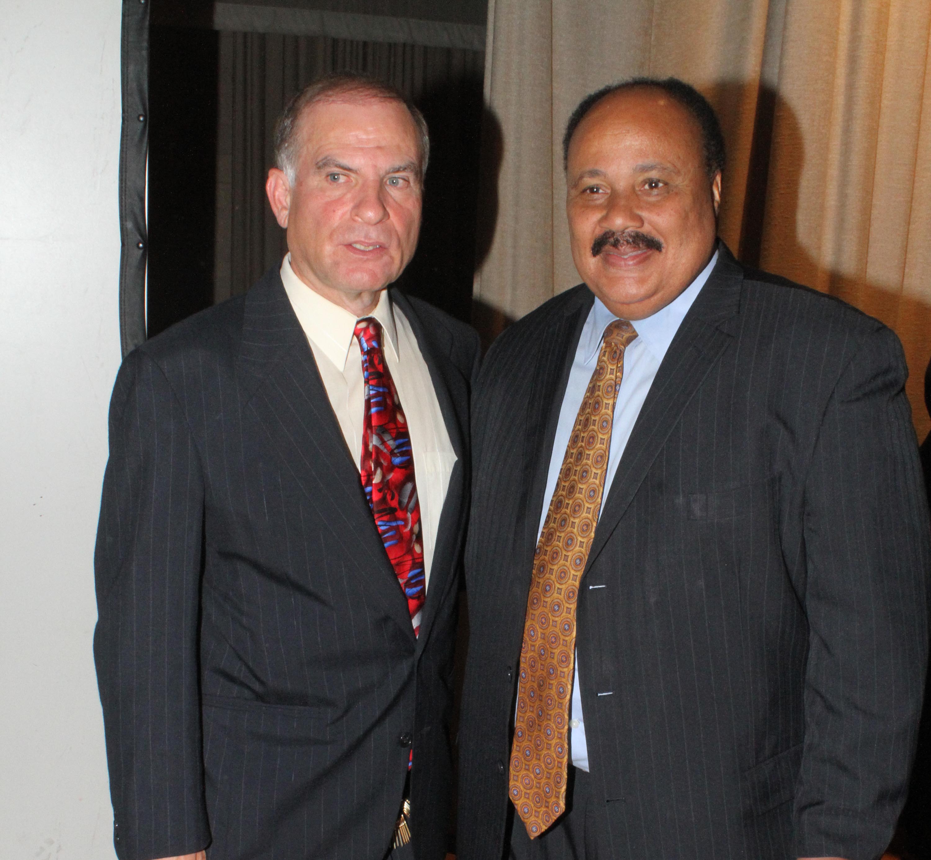 Martin Luther King III visits legendary coach Ron Naclerio ...