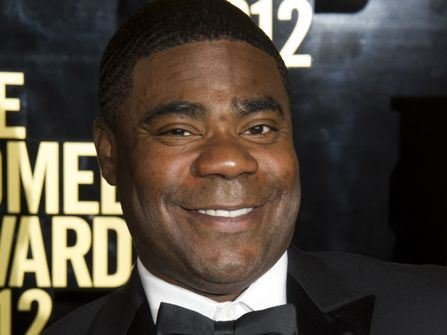 Tracy Morgan is overcoming tragedy the only way he knows how, through laughter.