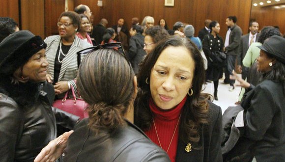 Embattled Judge Birdie Hairston Jamison defended her record on the Richmond General District Court and urged skeptical legislators to re-elect ...