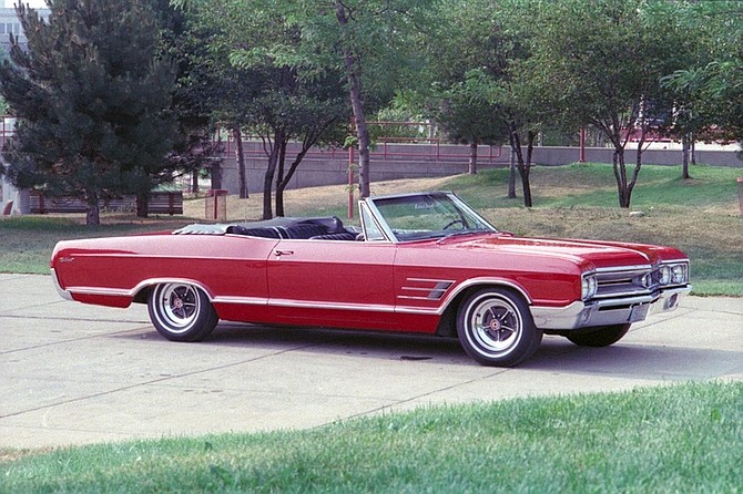 Photo of a Buick Wildcat in cherry. Courtesy of General Motors 