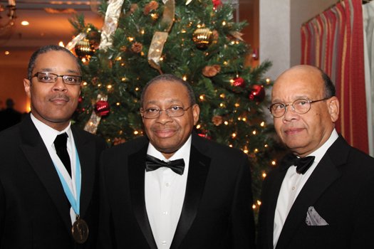 Joint Christmas gala was held during sparkling black-tie affair at a Williamsburg hotel.