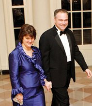 Holton and Kaine at White House