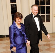 Holton and Kaine at White House