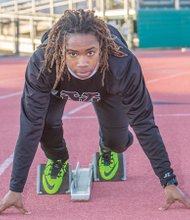 Virginia Union University track star C’evon Jones of Pompano Beach, Fla., ranks third in the NCAA Division II for 60 meters indoors.