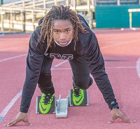Virginia Union University track star C’evon Jones of Pompano Beach, Fla., ranks third in the NCAA Division II for 60 meters indoors.