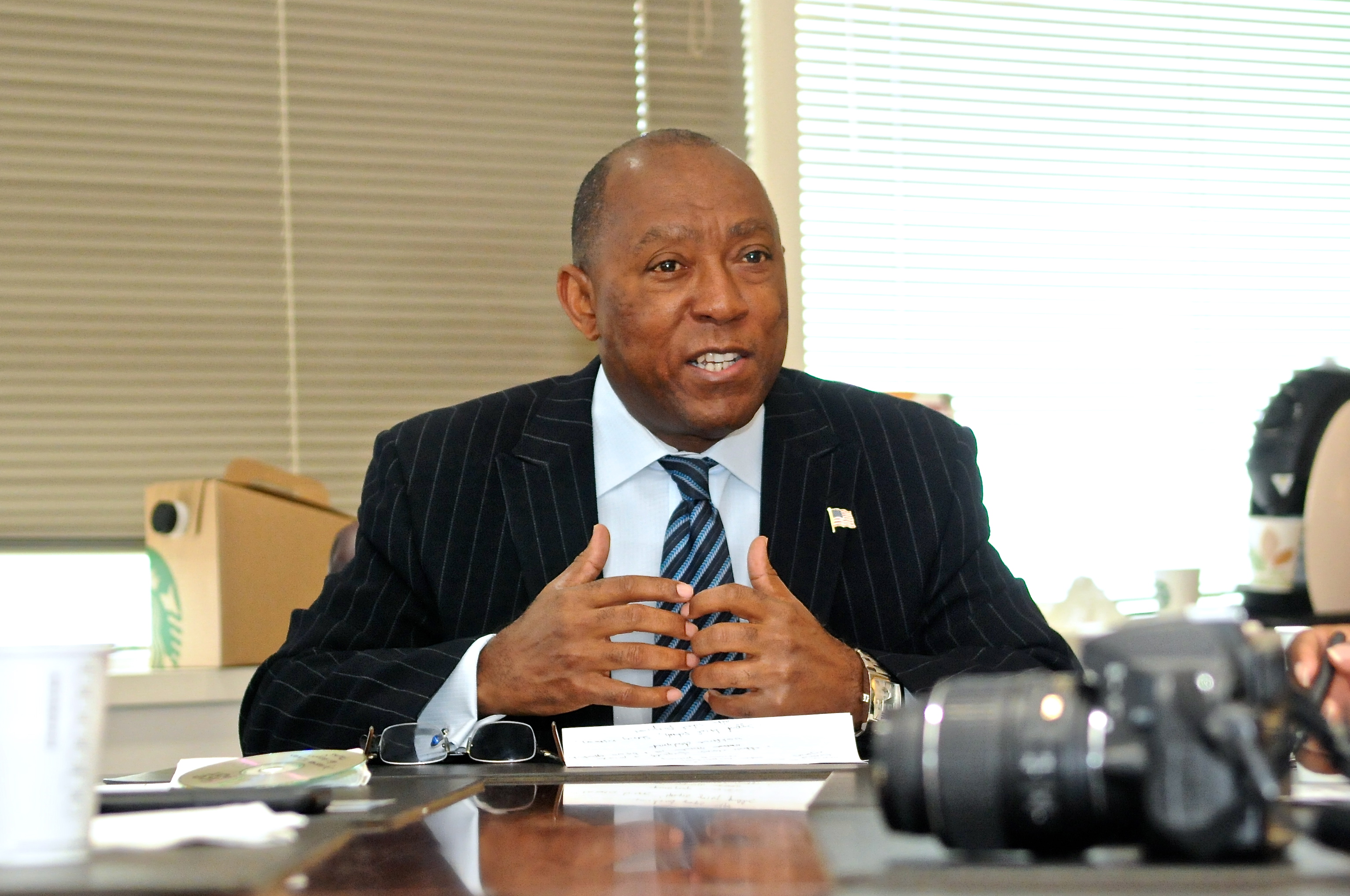 Sylvester Turner Announces He is Running to Be Houston's Next Mayor