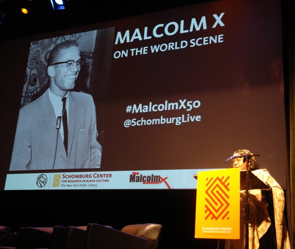 Several hundred admirers attended the Malcolm X and Dr. Betty Shabazz Memorial and Education Center in Washington Heights last Saturday ... Several hundred admirers attended the Malcolm X and Dr. Betty Shabazz Memorial and Education Center in Washington Heights last Saturday ...