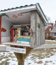 Take a book or two, read them and then return them when you’re finished, using the honor system. And perhaps place a book or two in the “Little Free Library” for others to enjoy. What a novel idea. This community box in the 1600 block of Laburnum Avenue on North Side invites book readers to do just that. Roughly a dozen mini libraries are scattered around Richmond. Go to www.littlefreelibrary.org to learn more about them.