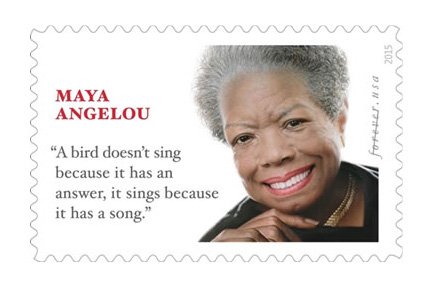 Dr. Maya Angelou Forever Stamp 