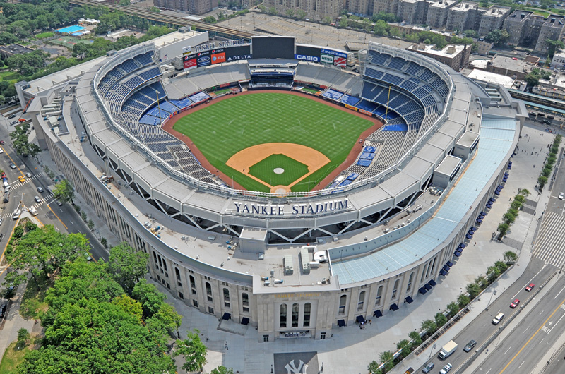 The YANKEE STADIUM letters from the old Yankee Stadium are for