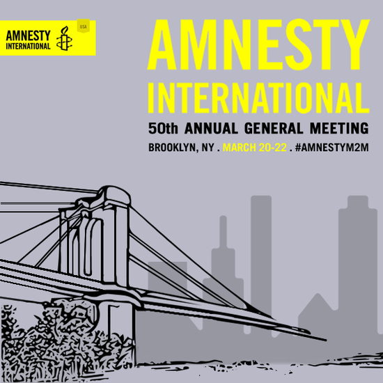 Amnesty International USA holds 50th Annual General Membership Meeting