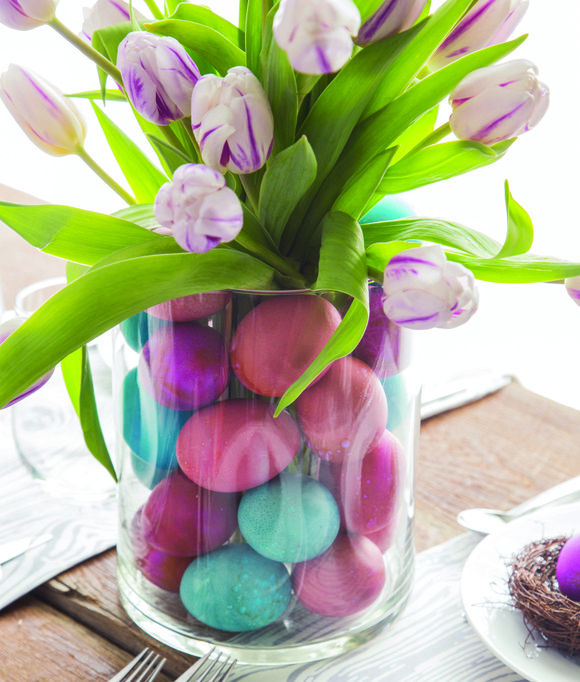 "We've developed easy tips to dress up your table, from the ham to the centerpiece," said Mary Beth Harrington of ... "We've developed easy tips to dress up your table, from the ham to the centerpiece," said Mary Beth Harrington of ...