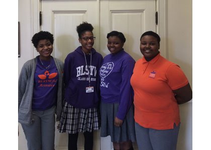 Representing the ladies of Baltimore Leadership School for Young Women and Office of College Counseling, these students deserve a standing ... Representing the ladies of Baltimore Leadership School for Young Women and Office of College Counseling, these students deserve a standing ...
