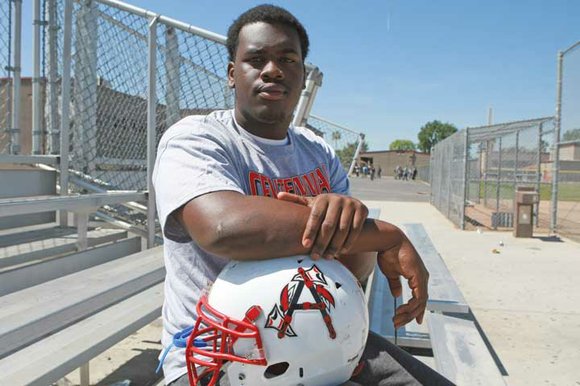 Deon Barney prepares himself for big moments. Whether it is tackling a ball carrier on the football field, grabbing rebounds ... Deon Barney prepares himself for big moments. Whether it is tackling a ball carrier on the football field, grabbing rebounds ...