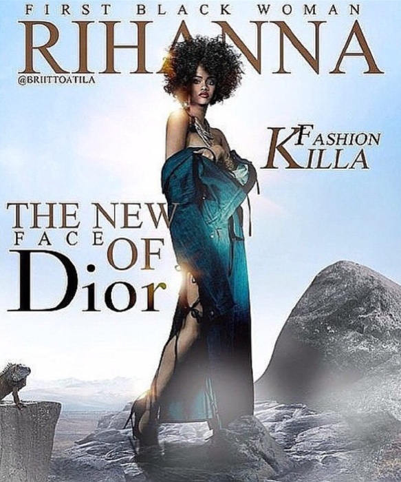 Rihanna to become new face of French fashion house Dior