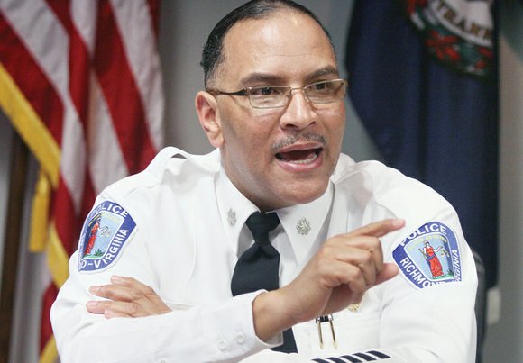 Richmond Police Chief Alfred Durham minced no words about how he won’t tolerate brutality and excessive use of force by ...