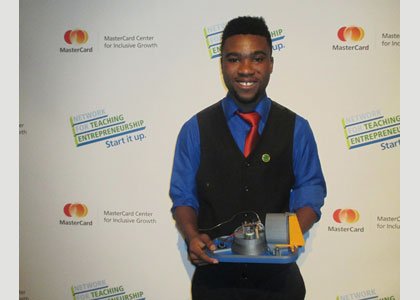 Cyprian Ekeagwu used to fix remote control toys when he lived in Nigeria before moving to the United States. Cyprian Ekeagwu used to fix remote control toys when he lived in Nigeria before moving to the United States.