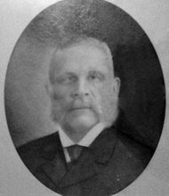 Richard Gill Forrester, as a teenager, raised the U.S. flag at the State Capitol when Union forces arrived
in Richmond on April 3, 1865. This photo was taken circa 1885.