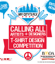 The Black McDonald’s Operators Association (BMOA) of Chicagoland and Northwest Indiana kicked-off its first annual My City’s Fly t-shirt competition.
