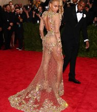 Beyonce, left, and Jay-Z arrive at The Metropolitan Museum of Art's Costume Institute benefit gala celebrating "China: Through the Looking Glass" on Monday, May 4, 2015, in New York. 