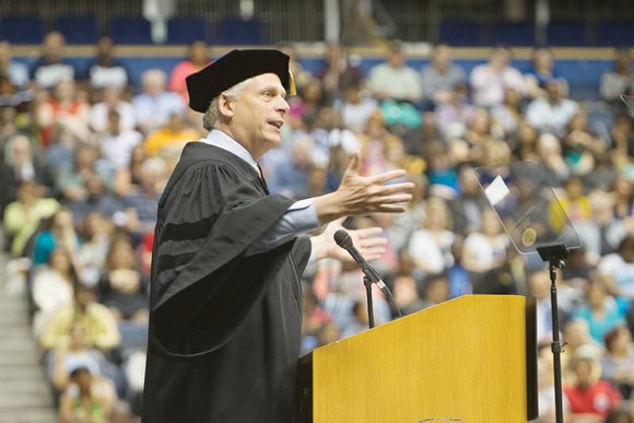 Gov. Terry McAuliffe delivered a three-pronged recipe for success to the more than 5,000 graduates at Virginia Commonwealth University’s commencement ...