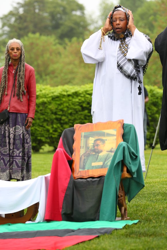 Community Celebrates Malcolm X S 90th Birthday New York