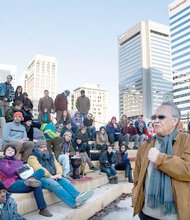 Mr. Boone speaks to the Occupy Movement.