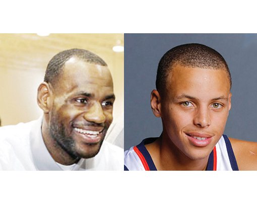 LeBron James, Stephen Curry