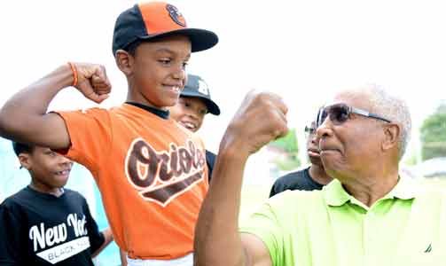 The Major League Baseball Players Association (MLBPA) recently hit a ‘Grand Slam’ with the James Mosher Baseball youth league. On ... The Major League Baseball Players Association (MLBPA) recently hit a ‘Grand Slam’ with the James Mosher Baseball youth league. On ...