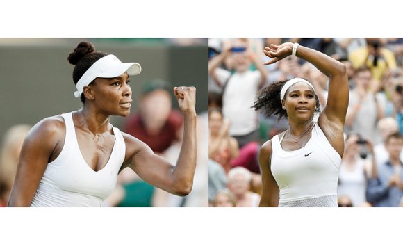 LONDON Superstar sisters Serena and Venus Williams are one win away from facing off against each other in the Wimbledon ...