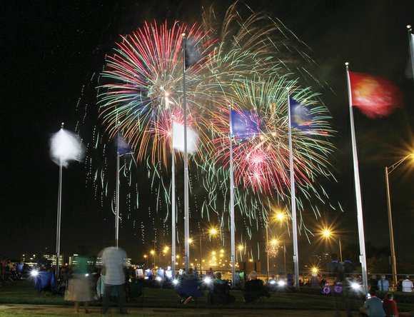 Richmond will have two fireworks shows to celebrate In- dependence Day on July 4th — the city’s traditional show in ...