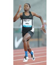Candace Hill has grabbed world attention with her breathtaking speed.
The 16-year-old Georgian set the world youth record (age 17 and under) for the 100-meter dash last month with a historic 10.98 seconds.