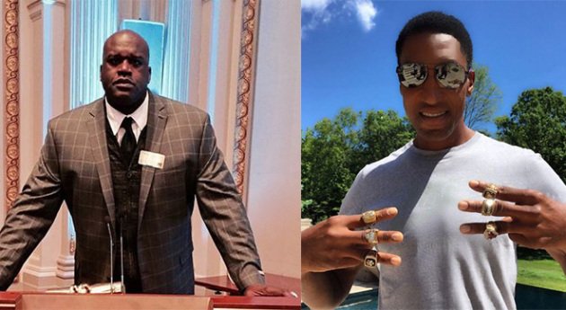Shaquille O’Neal, Scottie Pippen Clown Each Other on Instagram