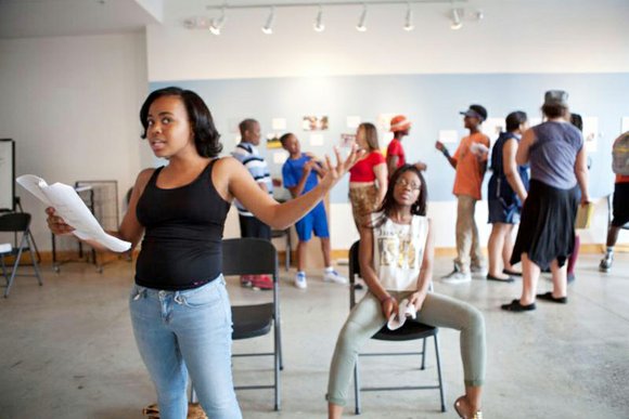 Young people participating in ART 180’s summer program will perform an original play they wrote called “#BlackLivesMatter.”