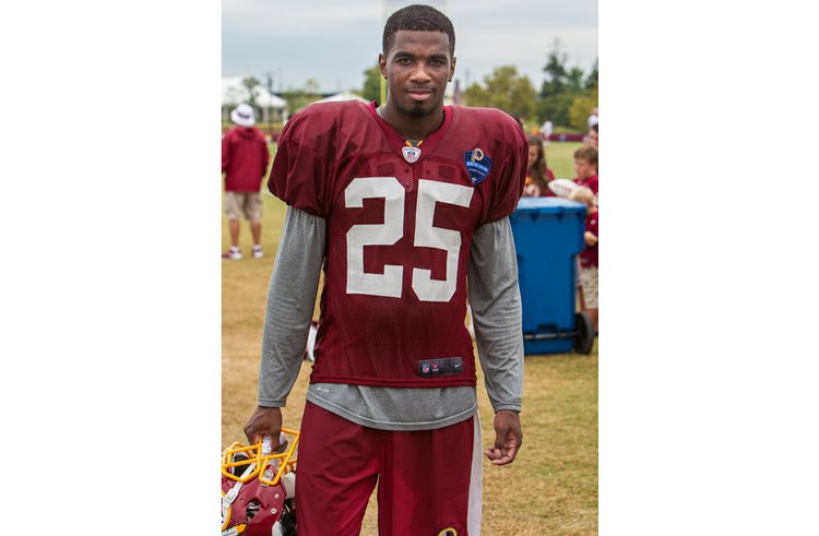Former UR player Justin Rogers hopes to secure Washington's No. 25 jersey, Richmond Free Press