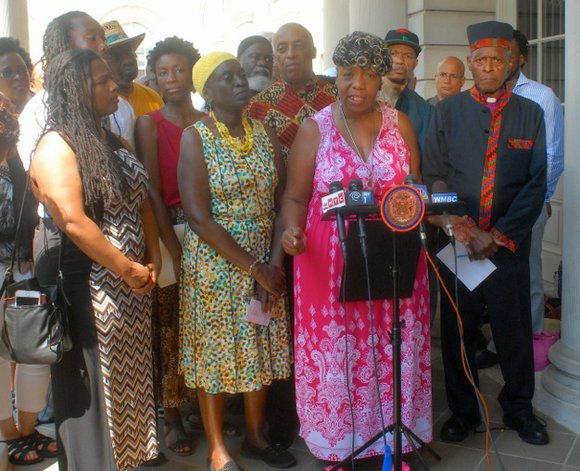 New York Assemblyman Charles Barron wants what’s in the dark to come to light. New York Assemblyman Charles Barron wants what’s in the dark to come to light.